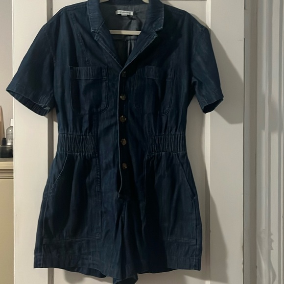 Denim Romper. Never worn. - Picture 1 of 1